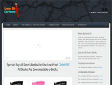 Tablet Screenshot of daveellcartoons.com